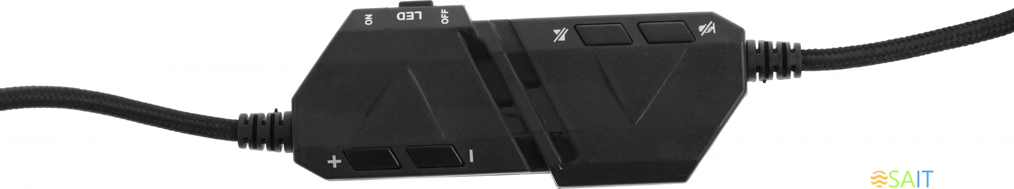 Наушники с микрофоном Acer AHW122 черный 2.1м мониторные USB оголовье (ZL.HDSCC.01U)