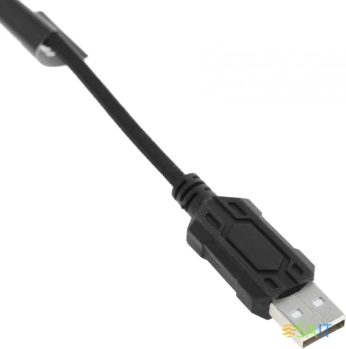 Наушники с микрофоном Acer AHW122 черный 2.1м мониторные USB оголовье (ZL.HDSCC.01U)