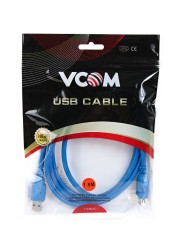 Кабель VCOM USB 3.2 Type-AM - USB 2.0 Type-AF 1.8м