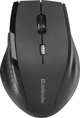 Defender Беспроводная оптическая мышь Accura MM-365 черный,6 кнопок, 800-1600 dpi Defender Accura MM-365 черный