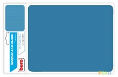 Коврик для мыши Buro BU-CLOTH Мини синий 230x180x3мм (BU-CLOTH/BLUE)