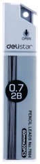 Грифель Deli E7004 0.7мм 2B туба