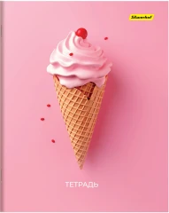 Набор тетрадей Silwerhof 48л. лин. A5 Нежность 4диз. мел.карт. вод.лак скрепка (упак.:4шт)