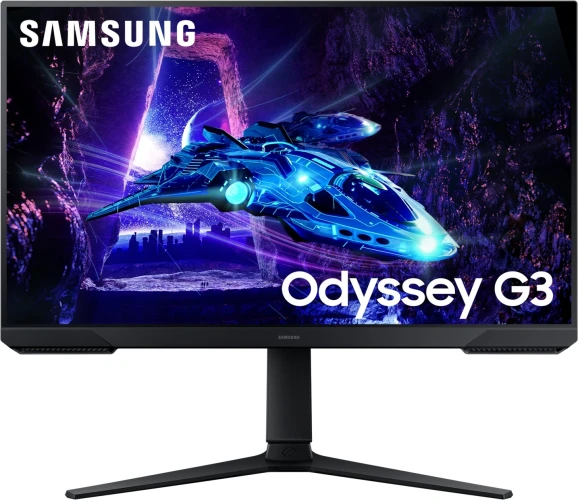 Монитор Samsung 27" Odyssey G3 LS27DG300EUXEN черный VA LED 16:9 HDMI матовая HAS Piv 3000:1 250cd 178гр/178гр 1920x1080 180Hz DP FHD 4.4кг