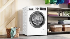 Стиральная машина Bosch WAX02KLOSN пан.англ. класс: B загр.фронтальная макс.:10кг белый инвертер