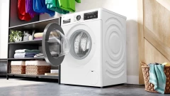 Стиральная машина Bosch WAX02KLOSN пан.англ. класс: B загр.фронтальная макс.:10кг белый инвертер
