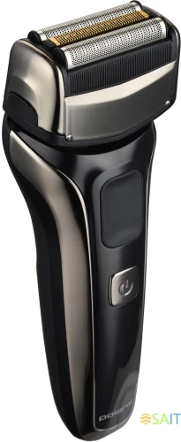 Бритва сетчатая Polaris PMF 1013RC реж.эл.:3 питан.:элек.сеть/аккум. черный/серебристый