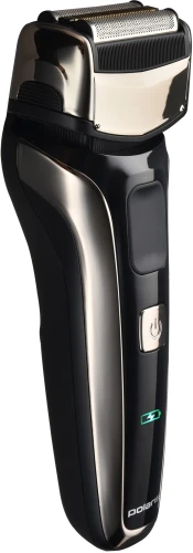 Бритва сетчатая Polaris PMF 1013RC реж.эл.:3 питан.:элек.сеть/аккум. черный/серебристый