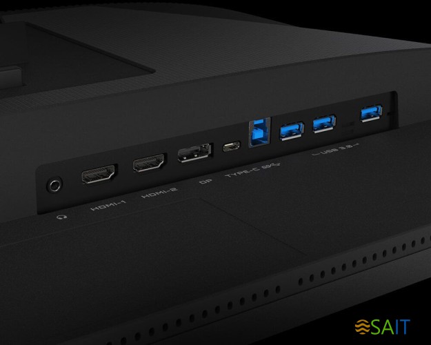 Монитор Gigabyte 28" M28U черный IPS LED 1ms 16:9 HDMI M/M матовая HAS 300cd 178гр/178гр 3840x2160 144Hz FreeSync DP 4K USB 6.93кг