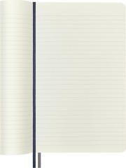 Блокнот Moleskine CLASSIC SOFT EXPENDED QP616EXPB20 Large 130х210мм 400стр. линейка мягкая обложка синий сапфир