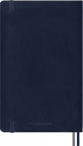 Блокнот Moleskine CLASSIC SOFT EXPENDED QP616EXPB20 Large 130х210мм 400стр. линейка мягкая обложка синий сапфир