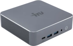 Неттоп IRU Tactio 515 i3 1220P (1.5) 8Gb SSD256Gb UHDG Windows 11 Pro 64 2xGbitEth WiFi BT 100W серый (2108510)