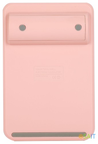 Калькулятор настольный Deli EM124PINK розовый 12-разр.