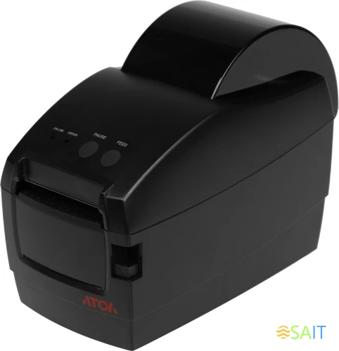 Термопринтер Атол BP21 (33924) 203dpi 127мм/с/USB/RS232 для печ.накл. черный