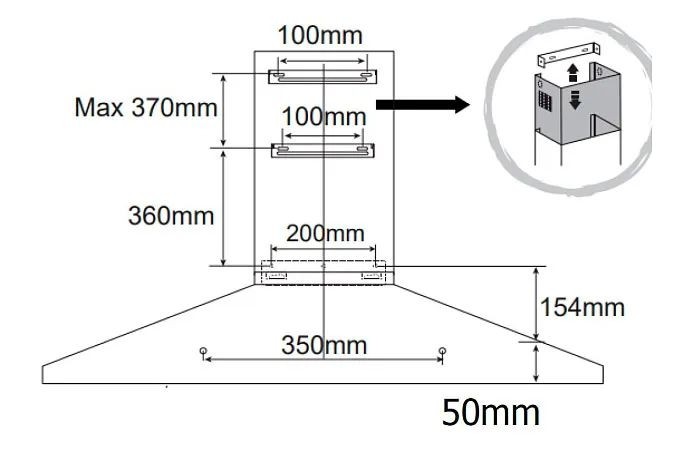 Купольная вытяжка Evelux EVELUX Favorite 60 B