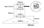 Купольная вытяжка Evelux EVELUX Favorite 60 B