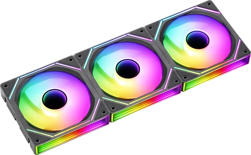 Вентилятор для корпуса Formula Air Bridge ARGB 120х120x25 черный 4-pin 27.5дБ (упак.:3шт) (AIR BRIDGE BK) Ret