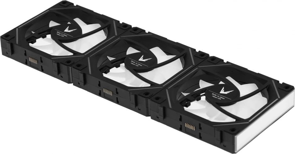 Вентилятор для корпуса Formula Air Bridge ARGB 120х120x25 черный 4-pin 27.5дБ (упак.:3шт) (AIR BRIDGE BK) Ret