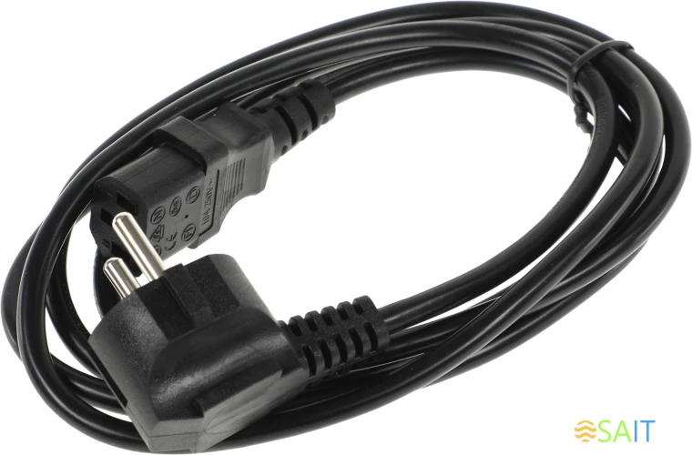 Кабель AdAC IEC C13 IEC 320 1.8м черный