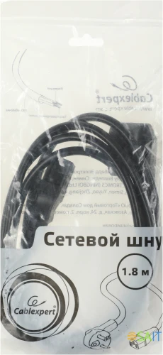 Кабель AdAC IEC C13 IEC 320 1.8м черный