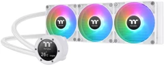 Система водяного охлаждения Thermaltake TH360 V2 Ultra Snow ARGB Soc-AM5/AM4/1200/1700/1851 белый 4-pin 25.8dB Al+Cu LCD Ret (CL-W405-PL12SW-A)