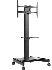 Мобильная стойка МОТОРИЗОВАННАЯ ONKRON на 1 ТВ ONKRON TS1552 Elift BLACK