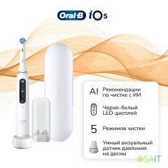 Зубная щетка электрическая Oral-B iO Series 5 iOG5.1A6.1WT белый