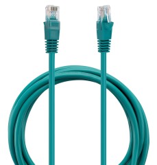 Патч-корд Buro UTP-5E-2M-GR UTP 4 пары cat.5E CCA molded 2м зеленый RJ-45 (m)-RJ-45 (m)