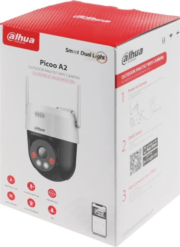 Камера видеонаблюдения IP Dahua DH-P3AE-PV Wi-Fi 4-4мм цв. корп.:белый/черный (DH-P3AE-PV(ДУБЛЬ ИСП 2098350))