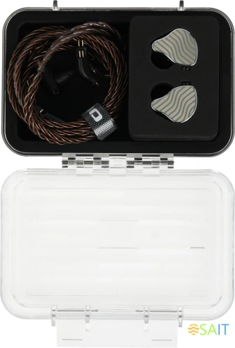 Наушники внутриканальные Fiio JH3 1.2м черный проводные в ушной раковине (80001881)