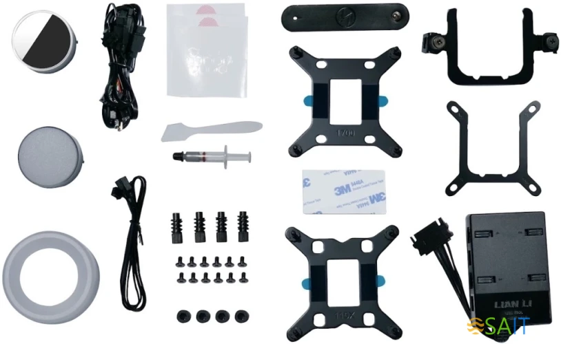 Система водяного охлаждения Lian-Li Galahad II Trinity 360 SL-INF ARGB Soc-AM5/AM4/1200/1700/1851 черный 4-pin 29dB Al+Cu Ret (G89.GA2T36INB.00)