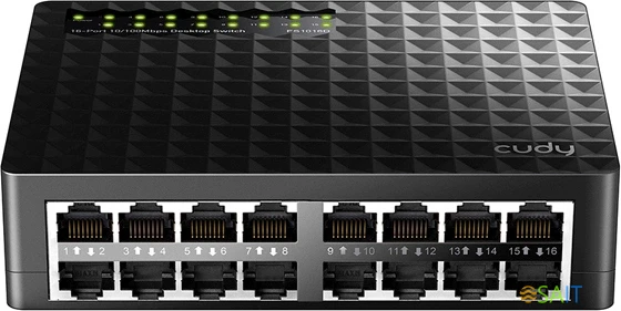 Коммутатор Cudy FS1016D (L2) 16x100Мбит/с неуправляемый