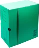 Короб архивный Silwerhof микрогофрокартон корешок 150мм зеленый (упак.:3шт)