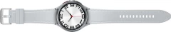 Смарт-часы Samsung Galaxy Watch 6 Classic LTE 47мм 1.5" Super AMOLED корп.серебристый рем.серебристый (SM-R965FZSACAU)