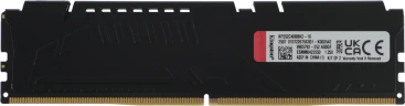 Память DDR5 2x8Gb 5200MHz Kingston KF552C40BBK2-16 Fury Beast RTL Gaming PC5-41600 CL40 DIMM 288-pin 1.25В single rank с радиатором Ret