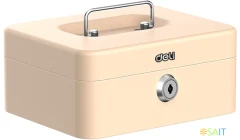 Ящик для денег Deli ET502 9x20x16 бежевый