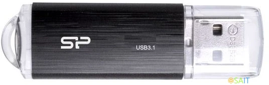 Флеш Диск Silicon Power 64Gb Blaze B02 SP064GBUF3B02V1K USB3.1 черный