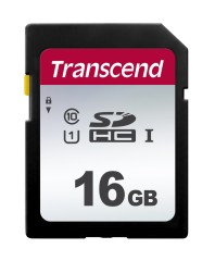 Флеш карта SDHC 16GB Transcend TS16GSDC300S w/o adapter