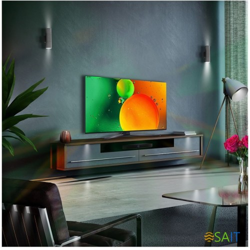 Телевизор LED LG 55" 55NANO766QA.ARUB синяя сажа 4K Ultra HD 60Hz DVB-T DVB-T2 DVB-C DVB-S DVB-S2 USB WiFi Smart TV