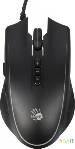 Мышь A4Tech Bloody Q81 Curve черный оптическая (3200dpi) USB (7but)