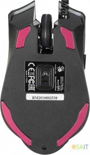 Мышь A4Tech Bloody Q81 Curve черный оптическая (3200dpi) USB (7but)