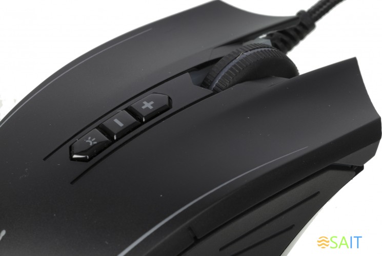 Мышь A4Tech Bloody Q81 Curve черный оптическая (3200dpi) USB (7but)