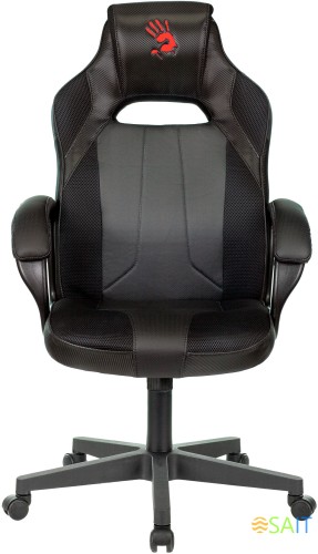 Кресло игровое A4Tech Bloody GC-200 черный эко.кожа крестов.