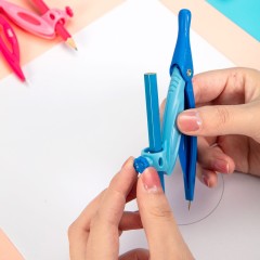 Циркуль Deli EG20102 металл удлинитель в компл.:карандаш