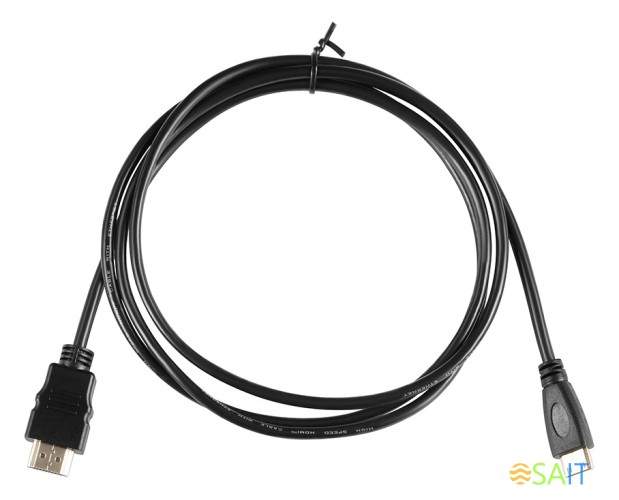 Кабель аудио-видео Buro mini-HDMI (m)/HDMI (m) 1.5м. черный (BHP-MINHDMI-1.5)