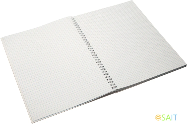 Блокнот Silwerhof КООРДИНАТЫ РОССИИ A4 обложка картон 80л клетка гребень Природный парк Ергаки