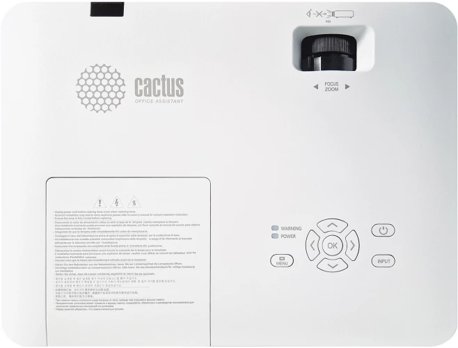 Проектор Cactus CS-S3.WT 3LCD 4300Lm ANSI (1280x1024) 15000:1 ресурс лампы:10000часов 1xUSB typeA 2xHDMI 3.26кг