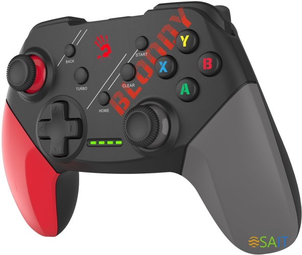 Геймпад A4Tech Bloody GPW50 Sports черный/красный USB Беспроводной виброотдача обратная связь (GPW50 SPORTS RED)