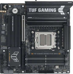 Материнская плата Asus TUF GAMING B850M-PLUS WIFI7 Socket AM5 AMD B850 4xDDR5 mATX AC`97 8ch(7.1) 2.5Gg RAID+HDMI+DP