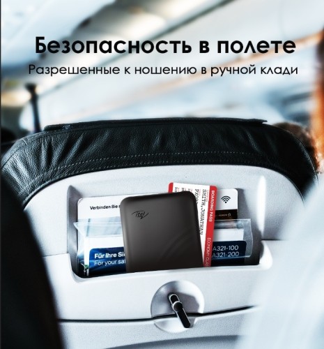 Мобильный аккумулятор Itel Star 200C 20000mAh QC3.0/PD3.0/PE2.0 2.1A USB-A/USB-C черный